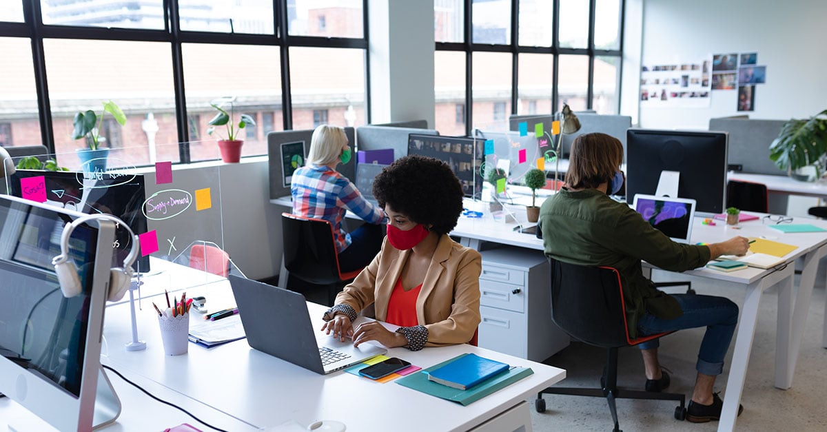 Office Workers During Pandemic