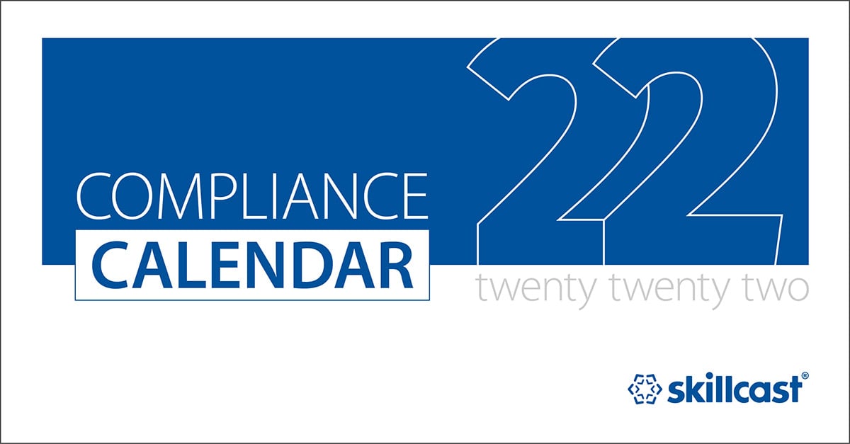 Compliance Awareness Calendar 2022