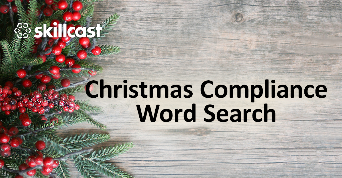 Christmas Compliance Word Search