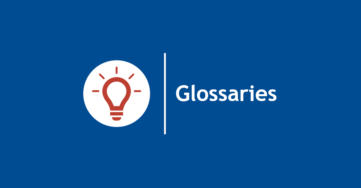 Compliance Glossaries