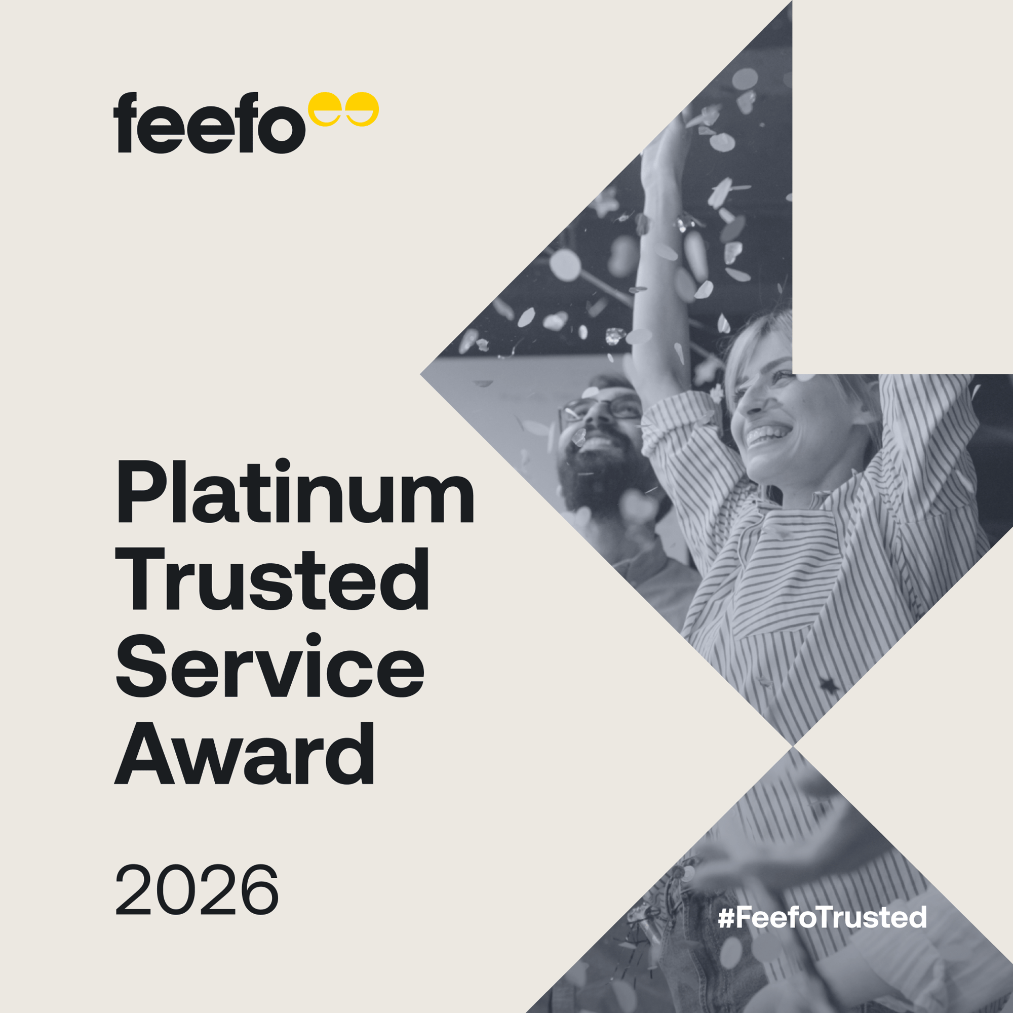 Platinum Trusted Service Award - social post - square