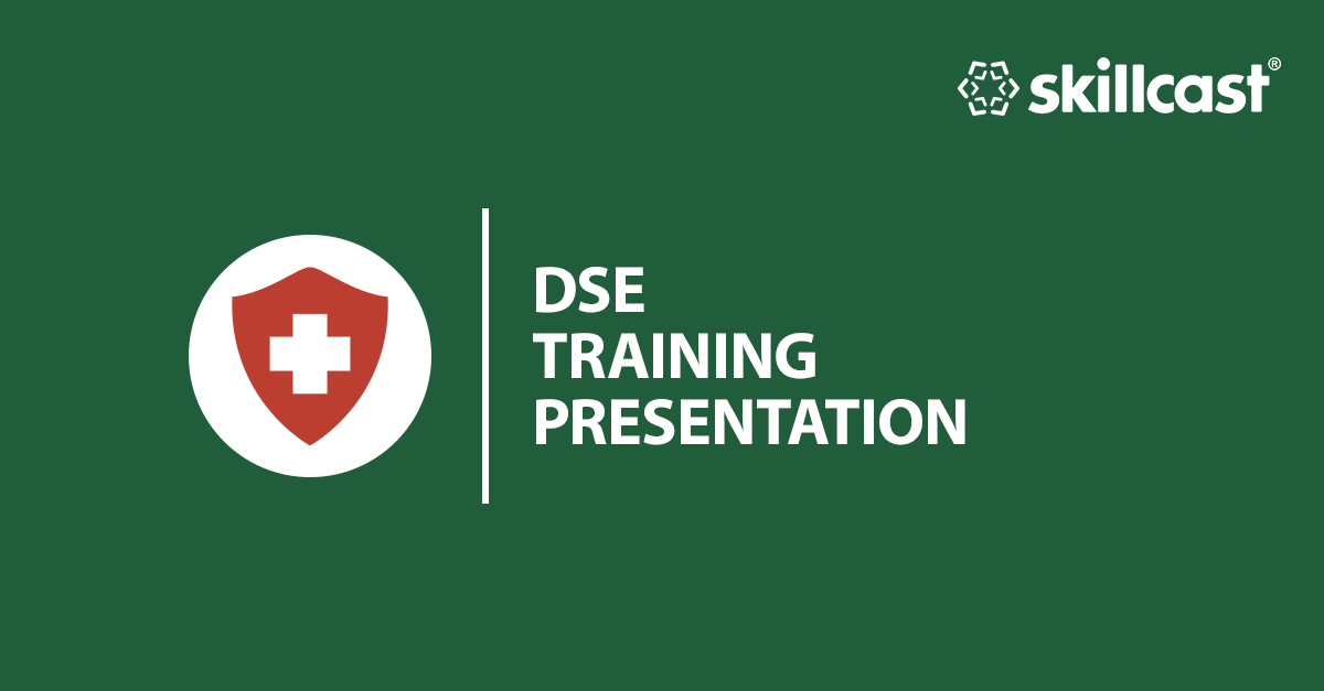 Free Display Screen Equipment Training Presentation Skillcast