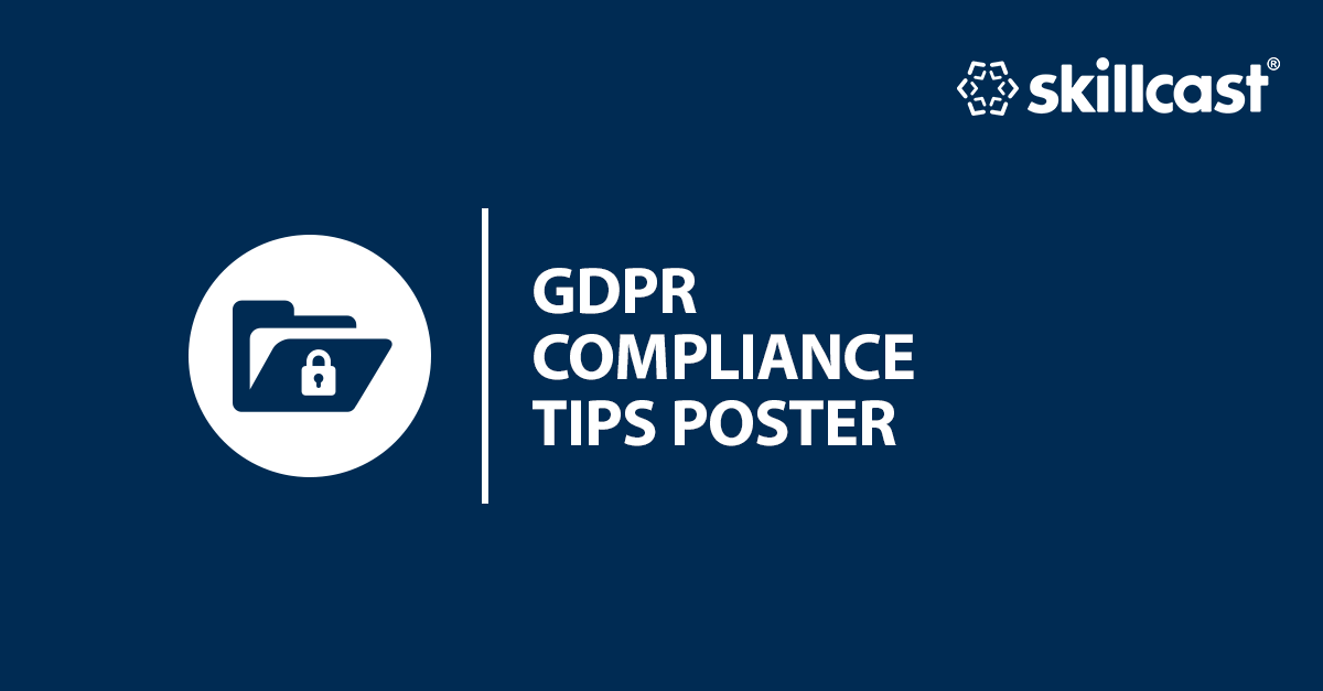 GDPR Compliance Tips Poster