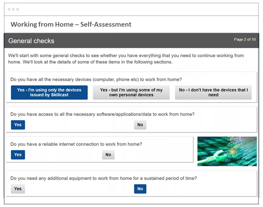 Compliance Declaration WFH