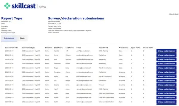 Declarations